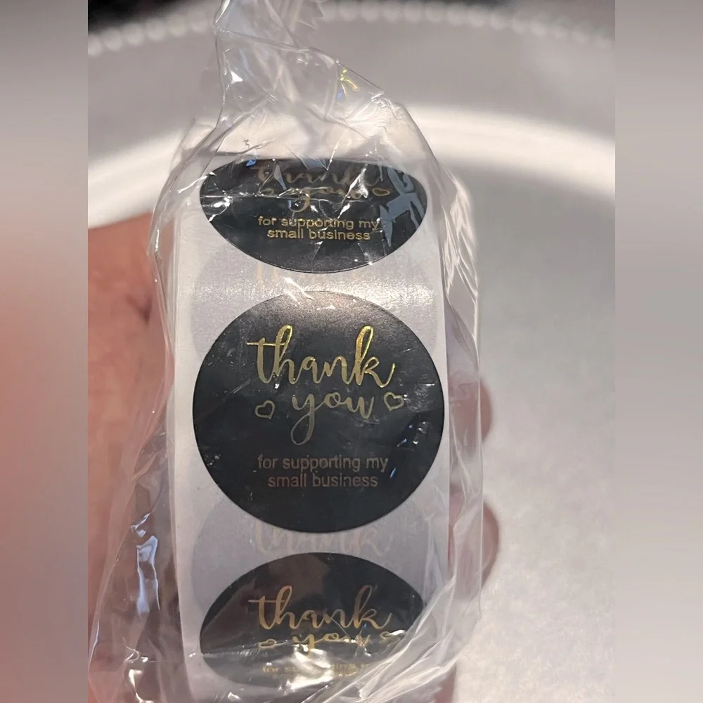 500 Thank You Stickers